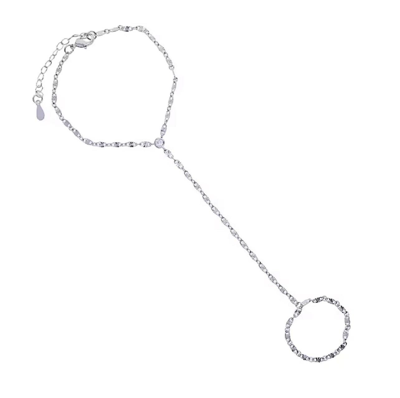 LINKS hand chain in silver