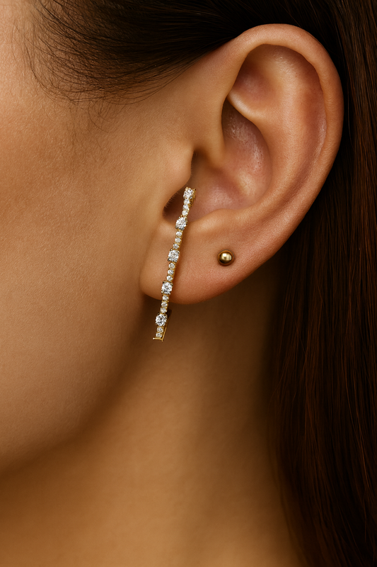 LUXE bar earrings